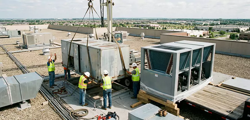 Warehouse and Industrial HVAC Replacement in Dearborn