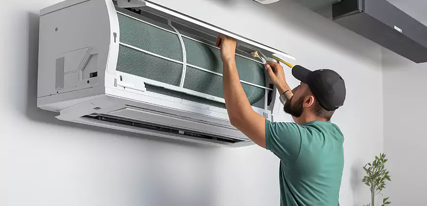 Bathroom and Small Space Ductless Installation in Dearborn